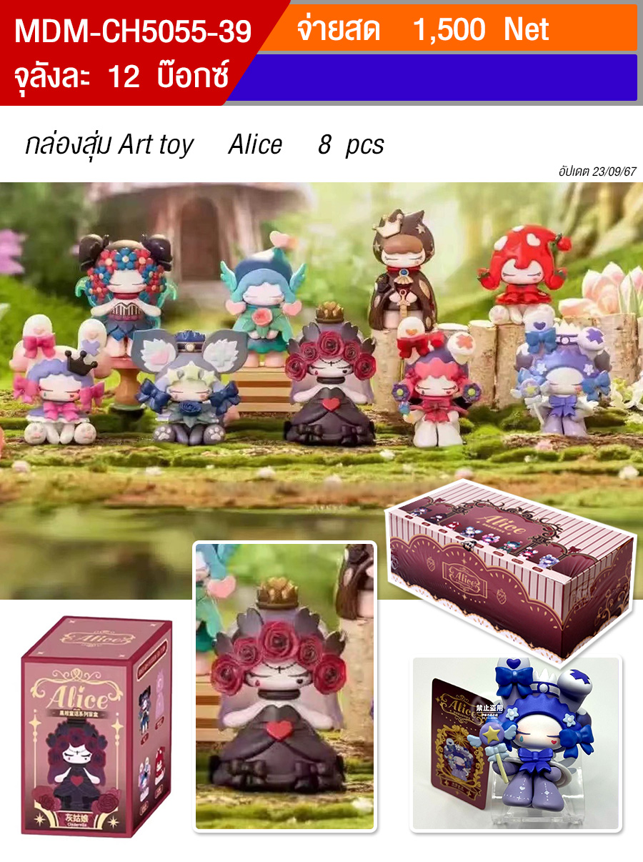 โมเดล Alice HT จุลังละ 12 กล่อง