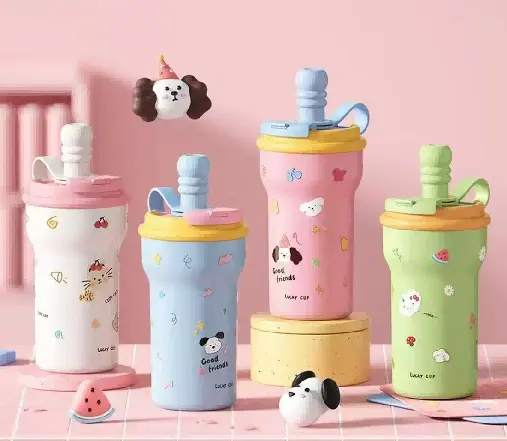 แก้วเก็บอุณหภูมิ 600ml. YUYW จุลังละ 40 ชิ้น